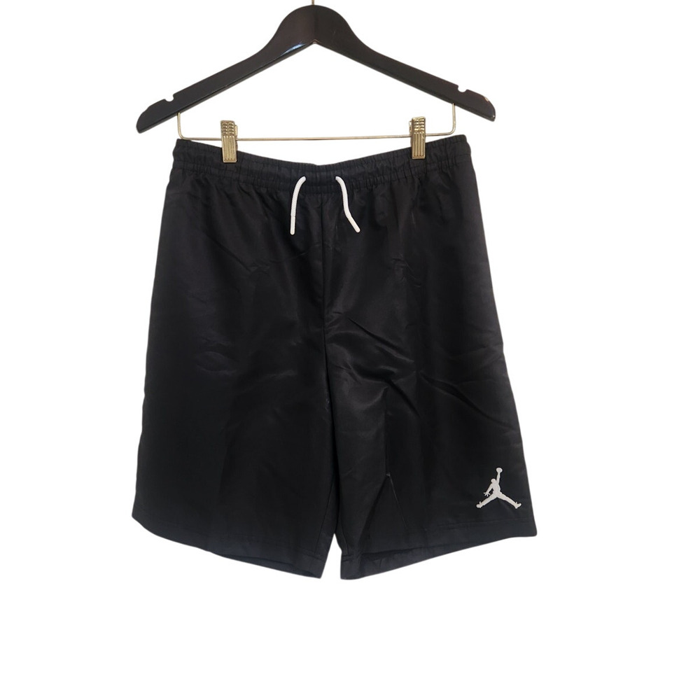 NWT Jordan Boys' Jumpman Woven Play Shorts Black L